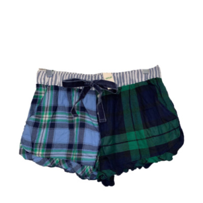 Aerie Women's Flannel Ruffle Multi Boxer, M
