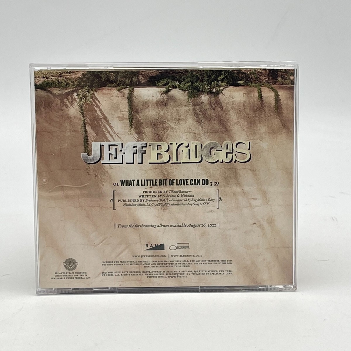 Jeff Bridges What A Little Bit Of Love Can Do Blue Note Records CD