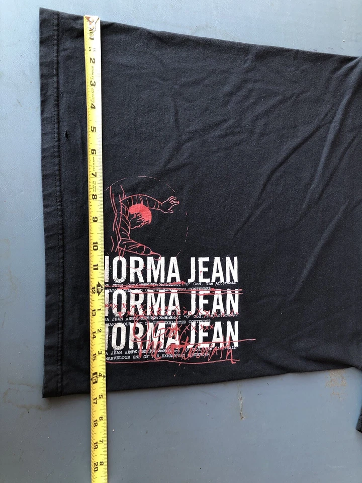 Norma Jean Band Tee Concert Merch O God The Aftermath Extremely Rare Size Small - Image 3 of 4