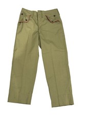 Vintage Boy Scouts Boys Cargo Pants 27x33 Camping Hiking Uniform Olive Talon USA