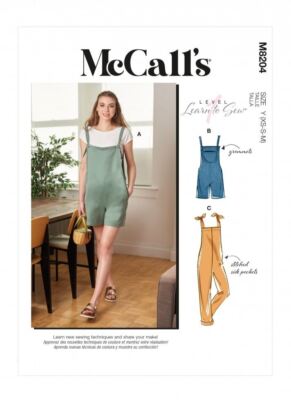 McCalls Schnittmuster 8204 ZZ (L-XL-XXL)