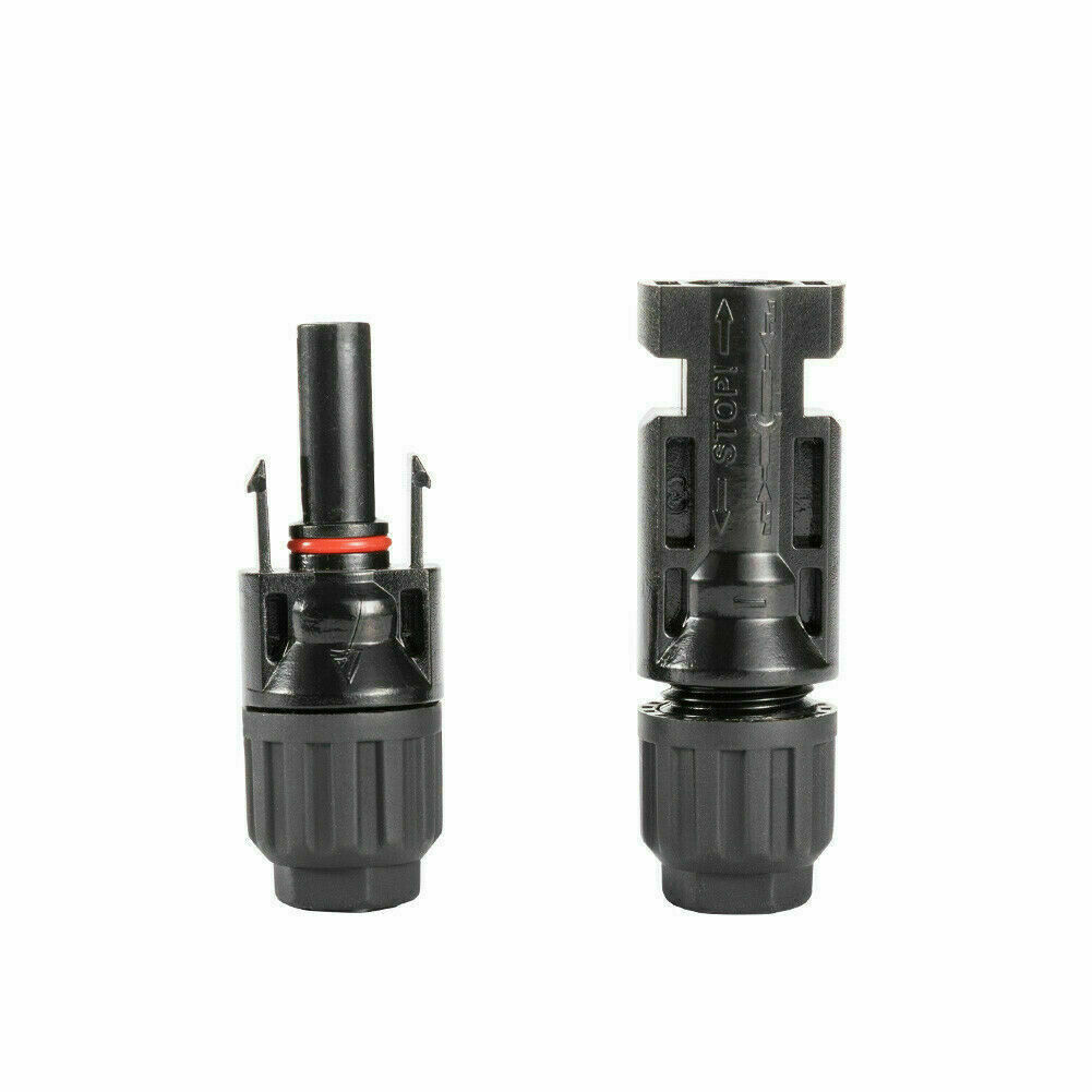 Lot De Connecteurs Mâles MC-4 Pour Panneaux Solaires - 30A 1000V - Choisis 10, 20 Ou 30 Paires