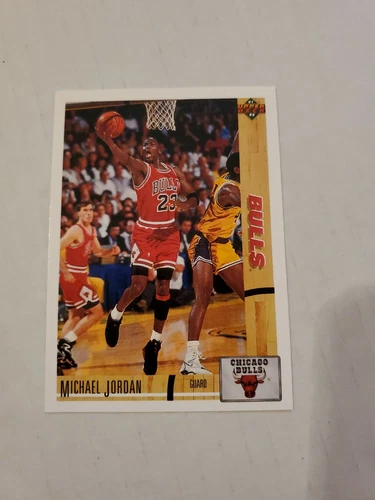 1991-92 Upper Deck Michael Jordan Basketball Card Chicago Bulls #44