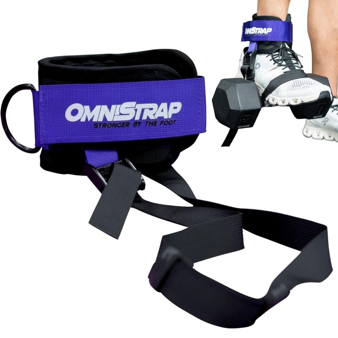 OMNISTRAP Sangle de cheville réglable pour haltères