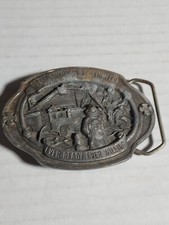 Great American Firefighter Commemorative Belt Buckle Ever Ready Ever Willing