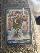 2020 GYPSY QUEEN YOLMER SANCHEZ #39 INDIGO #015/250 WHITE SOX SP/LP MINT+