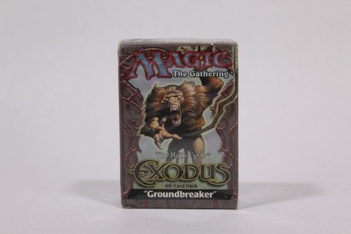 Magic The Gathering Exodus Edition Ground Breaker Theme 60 Cards Deck NEW - Picture 2 of 7