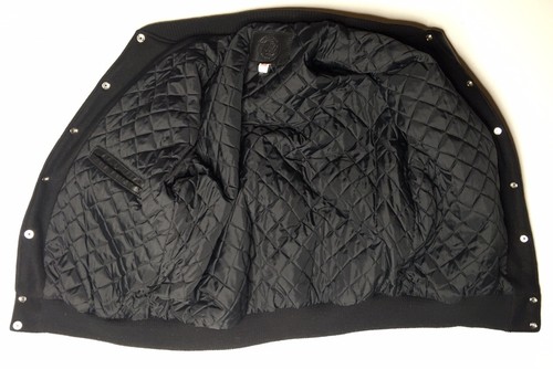 Veste vintage Varsity Letterman loup années 1990 Bobby G's hommes XL fabriquée aux États-Unis années 90 - Photo 9/24