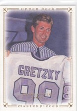 08/09 UD MASTERPIECES..WAYNE GRETZKY..CARD # 20..KINGS..FREE COMBINED SHIP