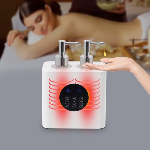 Massageölwärmer mit Ölflaschen-Spendern, Elektrischer Massageölwärmer 100W - Bild 20 von 22