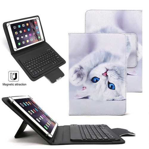 Universal Wireless Keyboard Folio Case Cover For 7"-7.9"/9.7"-10.9" inch Tablet - Picture 13 of 35