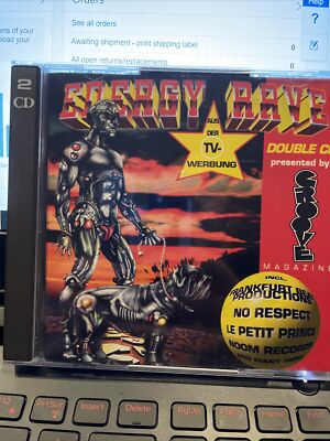 ENERGY RAVE - Various Artists (German Import, 2 CD SET) OUT OF PRINT! FREE SHIP!