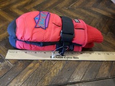 Vintage Thinsulate Red  Black Gloves Mittens Retro Ski Winter Ski Sport Youth 