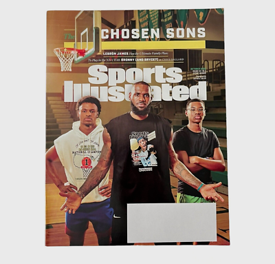 bronny james sports illustrated