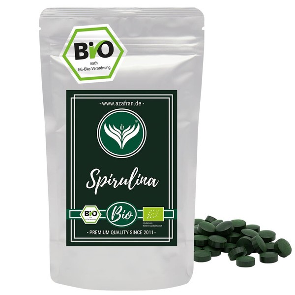 Bio Spirulina 500Mg Presslinge, Getrocknet 250G-image