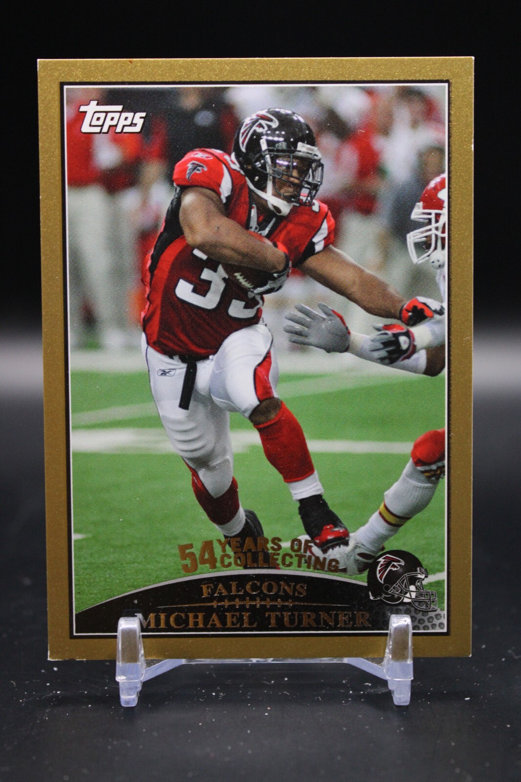 Michael Turner, Atlanta Falcons, 2009 Topps, Gold, 0349/2009, #31