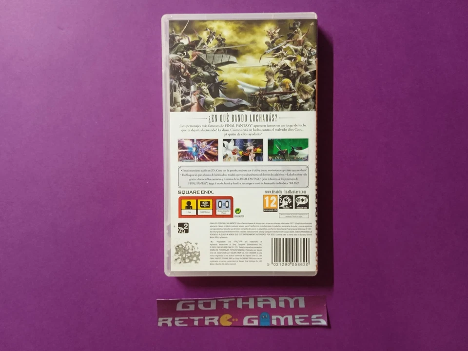 Final Fantasy Dissidia / Juego Para PSP, foto 2 de 2