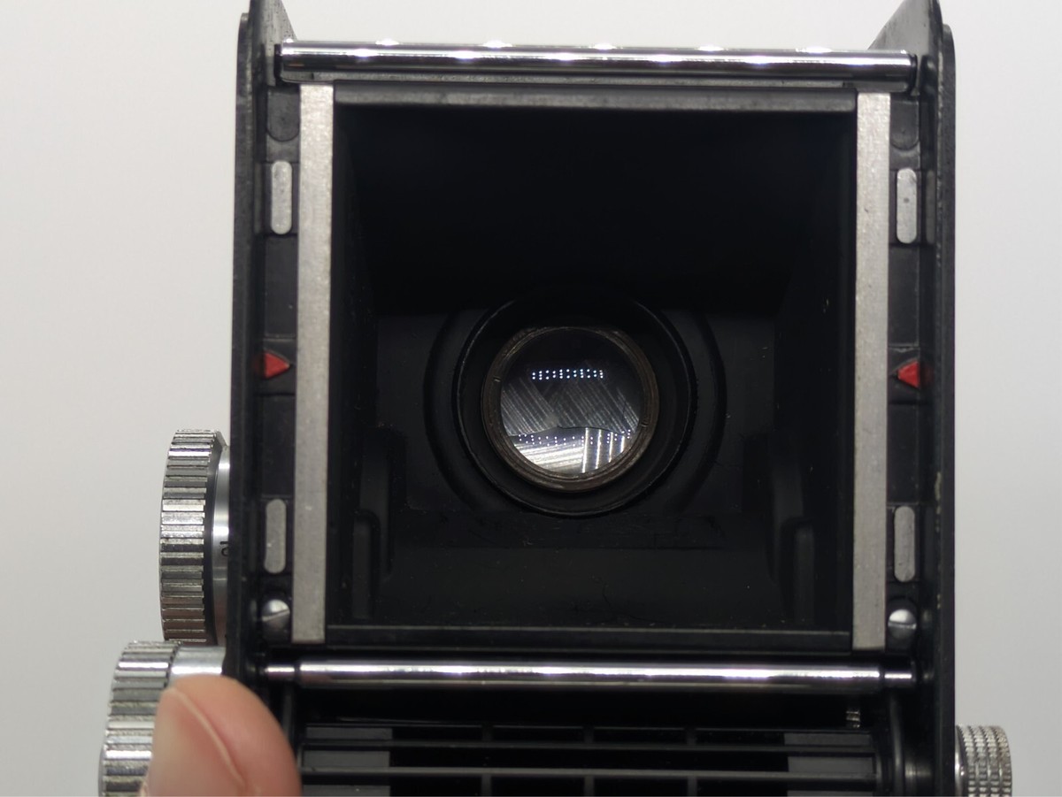 Video*[Exc+5] Yashicaflex NEW B TLR 6x6 Camera Yashikor 80mm F/3.5