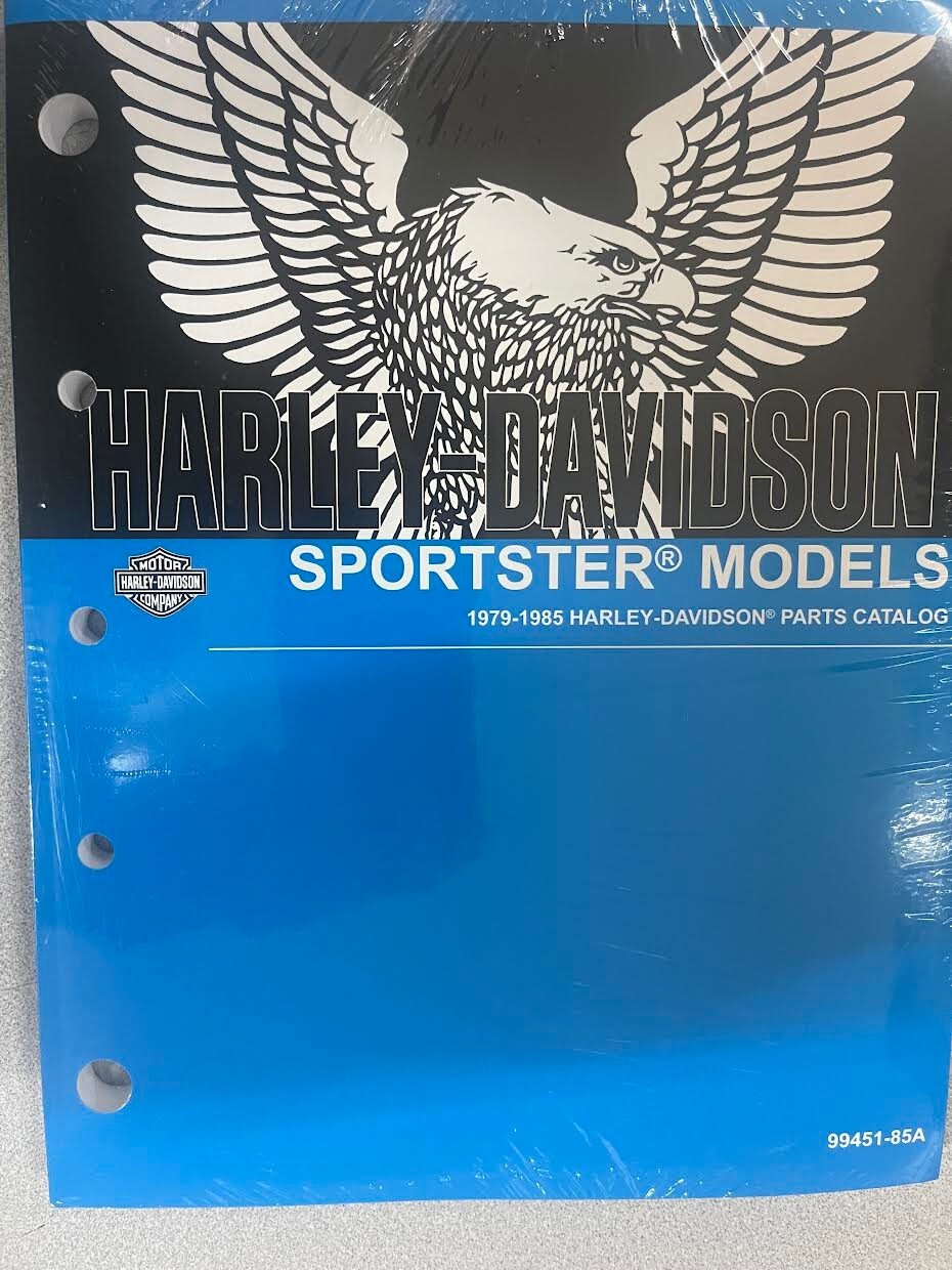 1979 1980 1981 1982 1983 1984 1985 Harley Davidson XL Parts Catalog