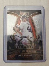 Ian Anderson 2021 Panini Select Baseball Hot Rookies Atlanta Braves #HR-16
