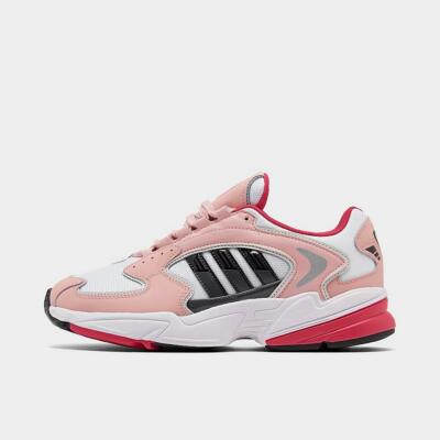 Adidas Originals Falcon 2000 Women's Running Casual Shoes White/Pink FU9588  | eBay