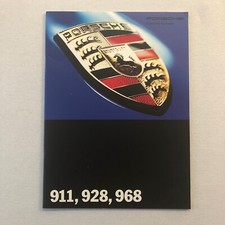 1993 1994 Porsche 911 928 968 Sales Brochure Catalog German Text 1993 1994 Porsche 911 928 968 Sales Brochure Catalog German Text