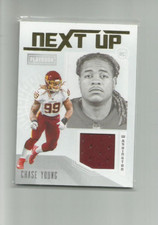 2020 PANINI PLAYBOOK NEXT UP JERSEYS #15 CHASE YOUNG