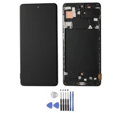 For Samsung Galaxy A71 2020 A715F A715M LCD Touch Screen Digitizer Frame Display