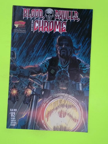 Blood, Skulls, and Chrome #2 2021 Second Sight Publishing Mid Grade K34-67