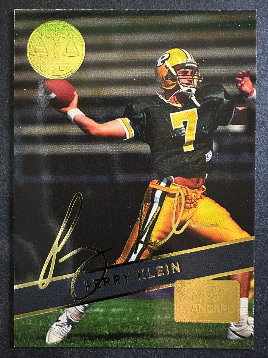 Perry Klein 1994 Signature Rookies Gold Standard Gold Signature