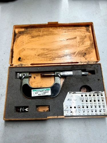 Mitutoyo 126 138 Screw Thread Pitch Micrometer 1"-2"
