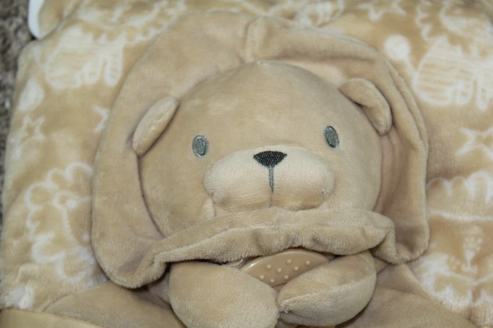 Dream Play Лев безопасности одеяло милый комплект желтовато-коричневый флис плюшевый мягкий младенца мальчиков новый с Ярлыками - Изображение 2 из 4