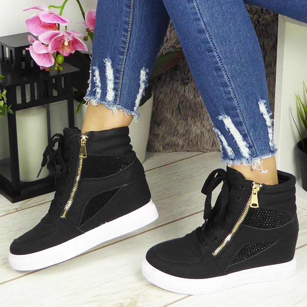 Sneaker shop wedge shoes