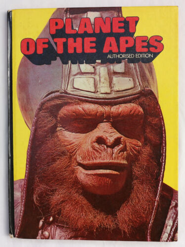 Vintage PLANET OF THE APES Annual 1975 Authorised Edition Brown Watson VGC - Afbeelding 1 van 3