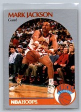 1990-91 Hoops #205 Mark Jackson Rookie Card Menedez Brothers. rookie card picture