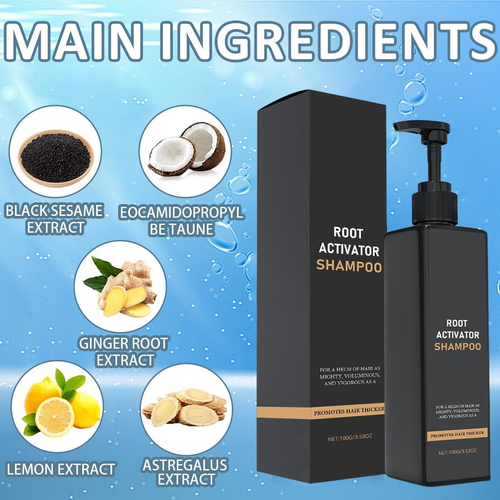 Shampoo Attivatore Di Radici, Shampoo Mane Root Activator, Root Activating Shamp - Foto 6 di 12