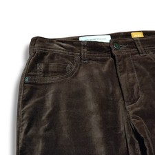 Anthropolgie Pilcro and the Letterpress Corduroy Pants Size 27 Chocolate Brown