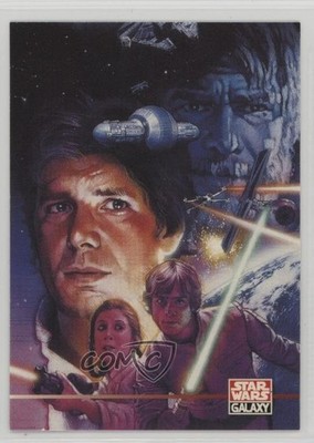 1995 Topps Star Wars Galaxy Series 3 The Struzan Portfolio #284 10j2