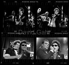 '92 Keith Richards Little Richard Rock n Roll Hall of Fame 4 Negative Lot B371