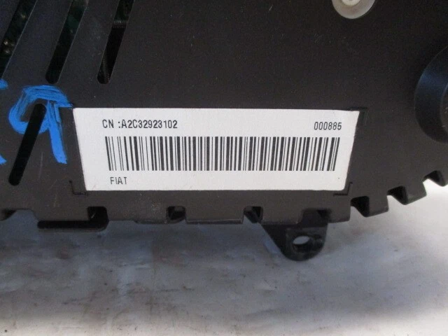 2014 2015 2016 2017 Fiat 500 velocímetro speedo cluster 127K fabricante de equipamento original - Imagem 3 de 4