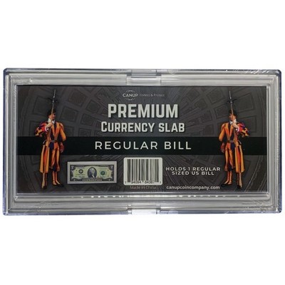 Regular Size Currency Slab for US Dollar Bill Banknote Archival Buy 3 Get 1 Free