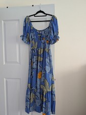 Jaase Blue Bel Rini Midi Dress XS