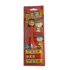 Vintage Lucy Peanuts PEZ Dispenser Carded Charlie Brown Comic Collectible