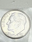 1956 D Roosevelt Dime 90% Silver US Coin UNCIRCULATED #2