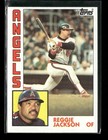 1984 Topps #100 Reggie Jackson California Angels