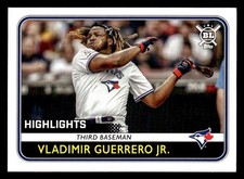 2020 Topps Big League #295 Vladimir Guerrero Jr. Card Toronto Blue Jays