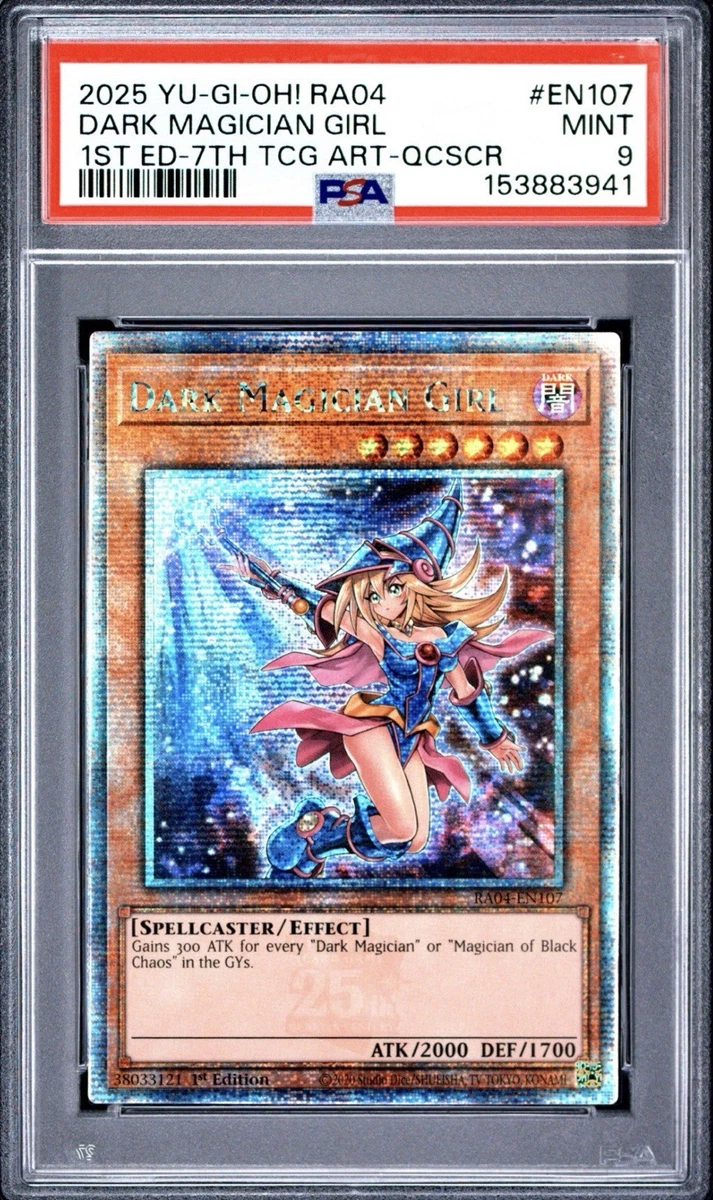 Dark Magician Girl Yu-Gi-Oh! TCG Professional Sports Authenticator