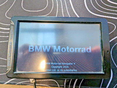 BMW Motorrad Navigator 5 Motorrad GPS Navi Wasserdicht 2025 Karten - Guter Zustand