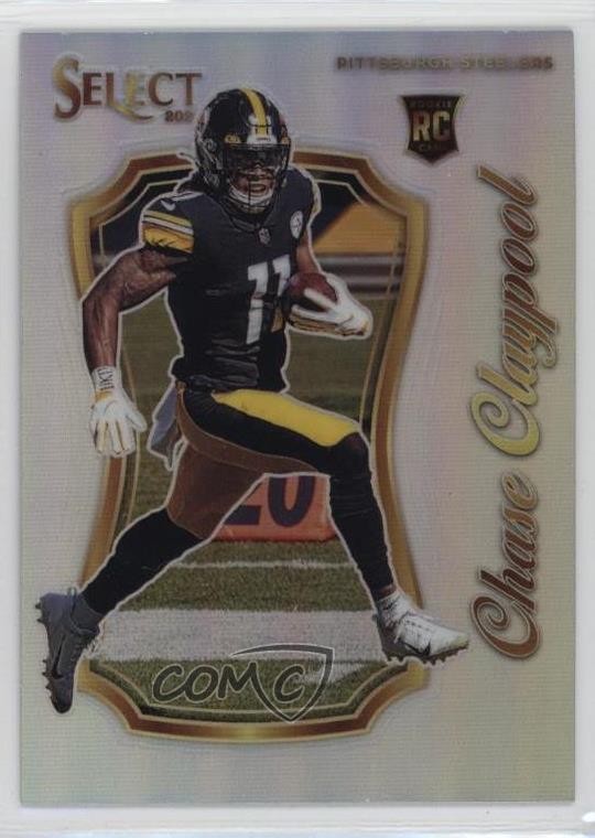 2020 Panini Select Certified Rookies Silver Prizm Chase Claypool #SCR-20 7l6