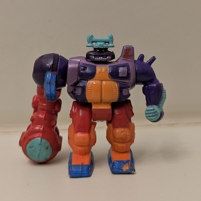 1994 Micro Machines Z-Bots Bones & Brawn: Klobberz Figure (Series 4)